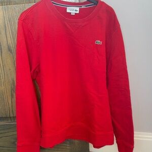 Lacoste Vibrant Red Pullover